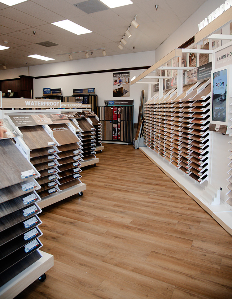 Sergenian's Flooring America showroom